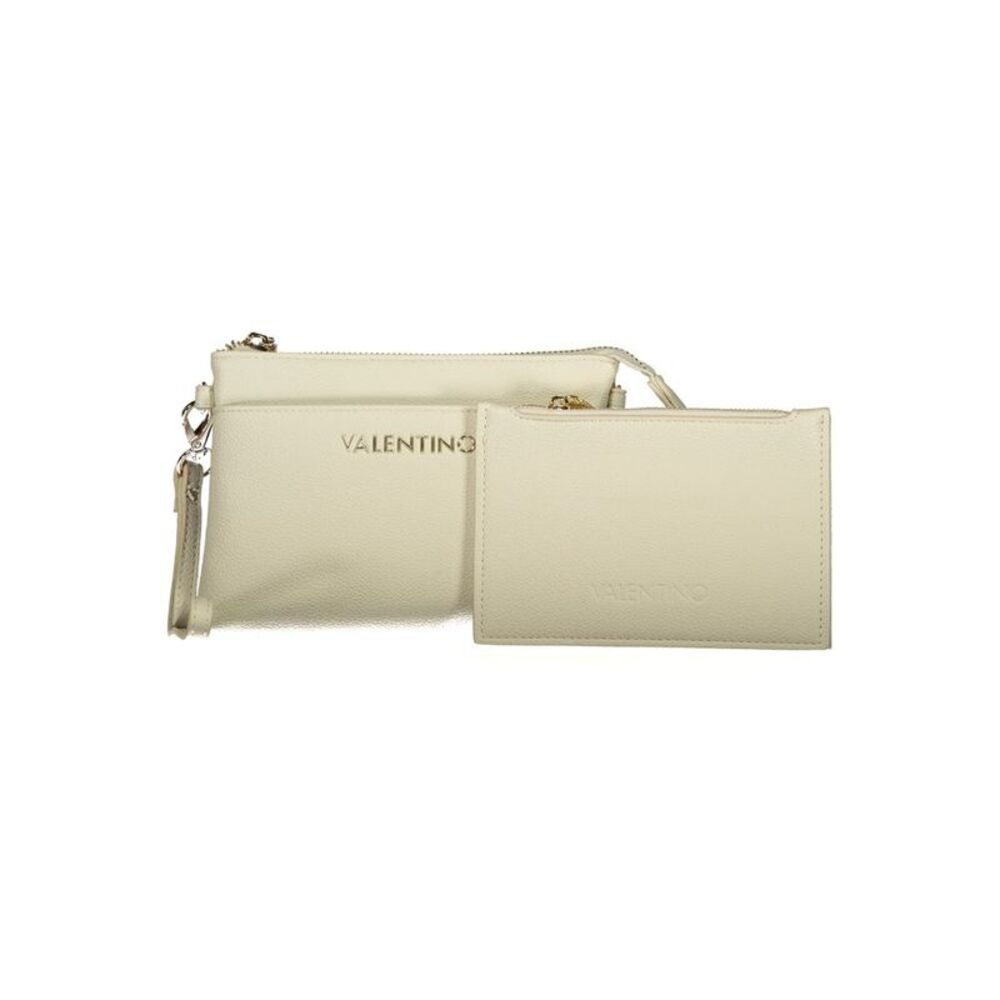 Mario Valentino Beige Polyurethane Women's Women's Wallet